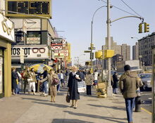City streets 1980s