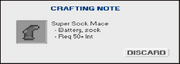Screenshot Crafting Note