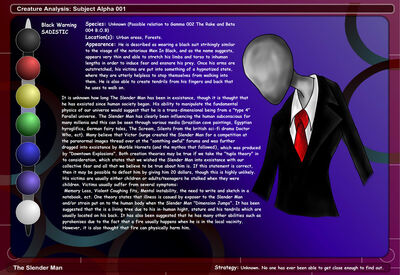 The Slender Man