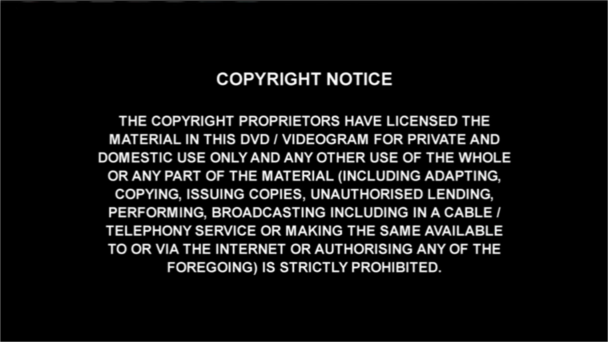Image - COPYRIGHT NOTICE ALTERNATIVE VARIANT 2.png | The FBI Warning
