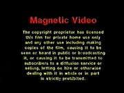 Magnetic Video UK Warning (1980)