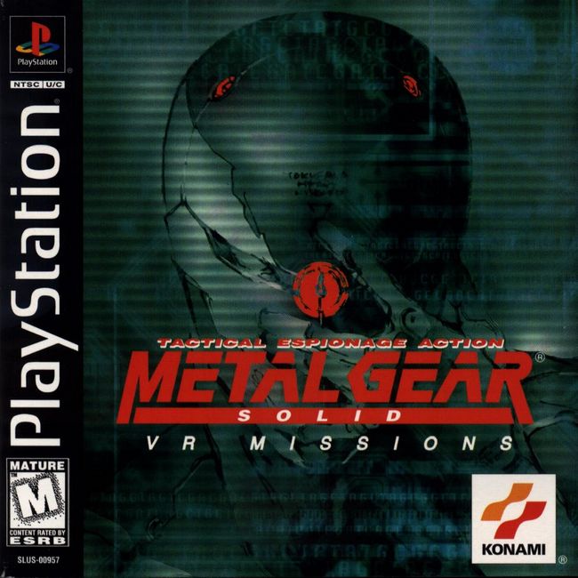 Metal Gear Solid Ps1 Cover Art