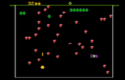 Centipede Atari 7800 Gameplay