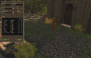 Character creation