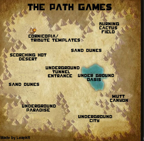 The Path Games Map
