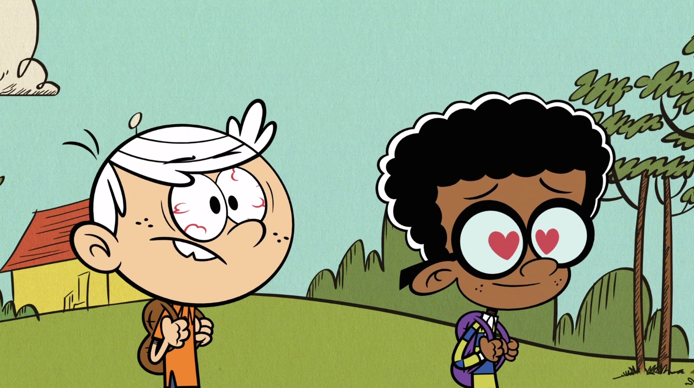 Image S1E06B Linc exhausted Clyde hearts.png The Loud House