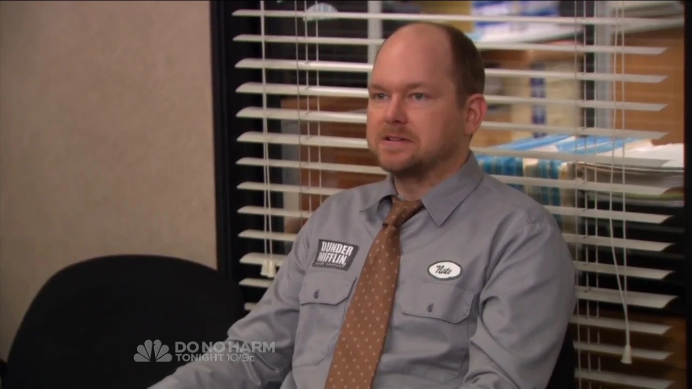 Has already the office. энди бернард. Has already the office.