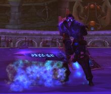 Leena with Runeblade