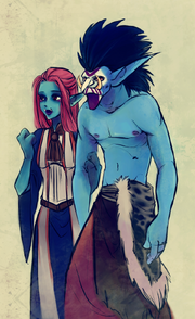Troll couple by anoveltyspoon