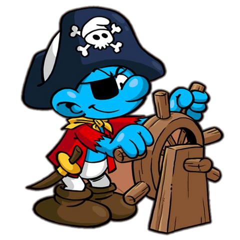 File:Pirate Smurf.png