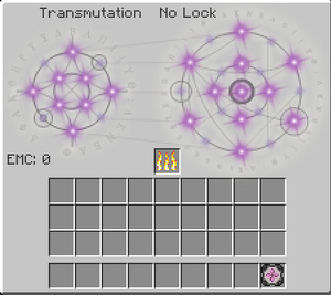 Transmutation tablet gui