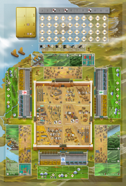 Three Kingdoms Redux board