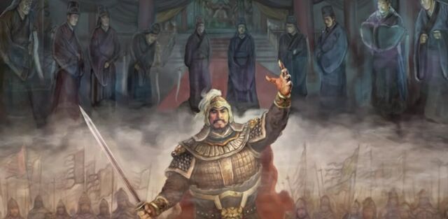File:He Jin and the Ten Regular Attendants (cutscene) - RTKXI.jpg