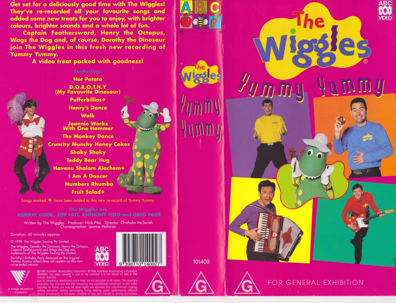 yummy yummy rerecording video thewigglesgenerations christmas in australia song