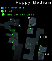 Happy Medium Loot Map