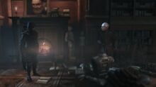 Garrett confronting the Baron