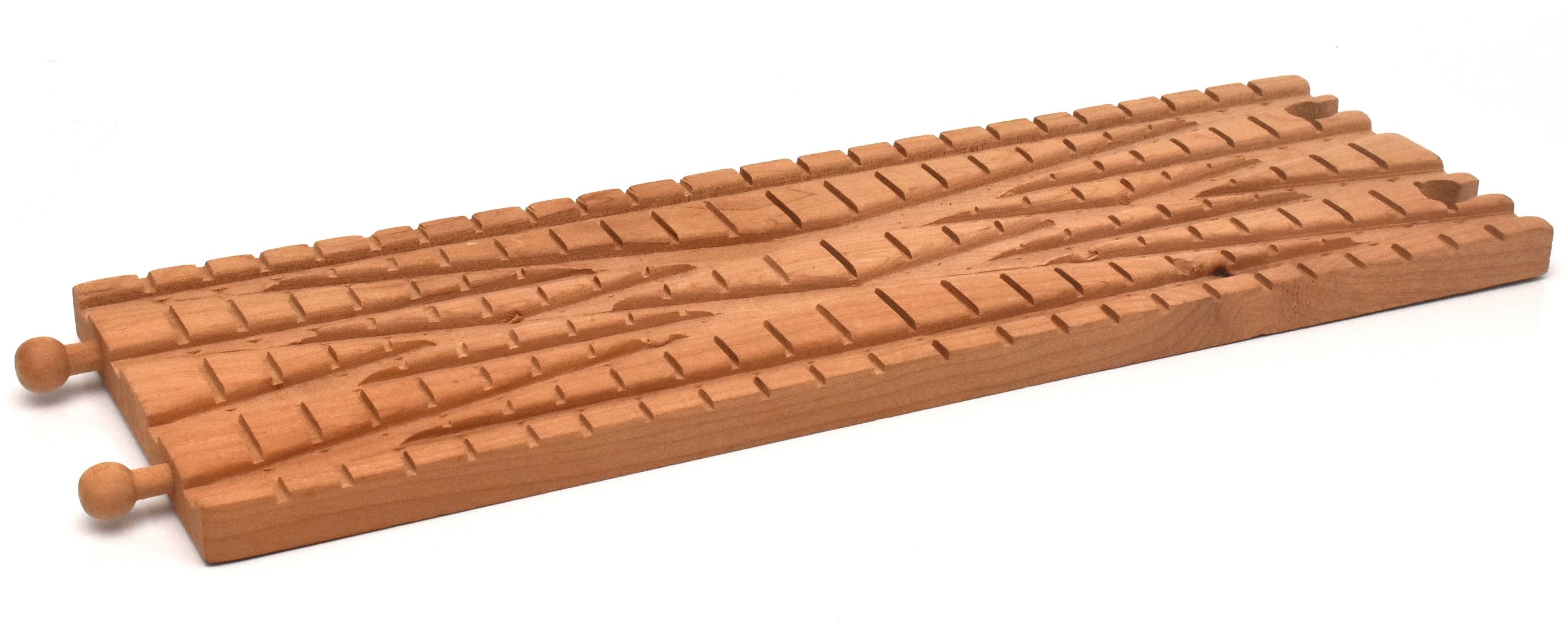 wooden railway switch track