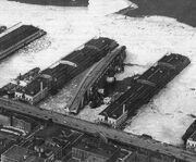 Normandie Tipped Over