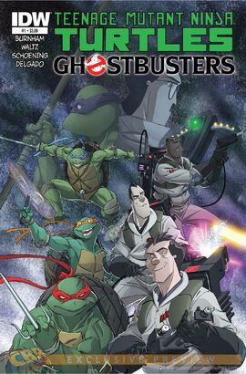 IDW TMNT Ghostbusters prev