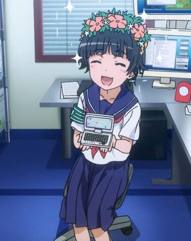 Archivo:Uiharu con su uniforme.jpg