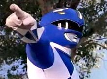 Evil MMPR Blue Ranger