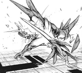 Takizawa endommage le kakuhou de Amon