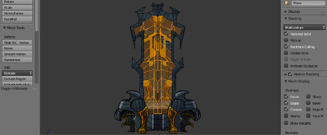 File:Our in-house artist, Arnenzo, begins to create a 3D model and adds texture.jpg