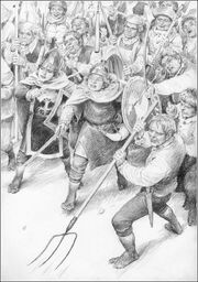 Merry e Pipino vs i Ruffiani by Denis Gordeev.jpg
