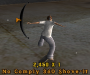 No Comply 360ShoveIt