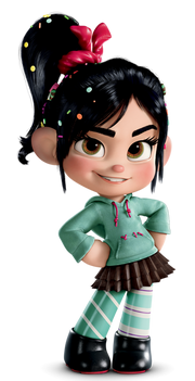 Vanellope von Schweetz Pose