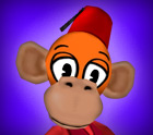 Monkey-fez