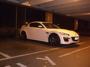 Mazda rx8 2009 white