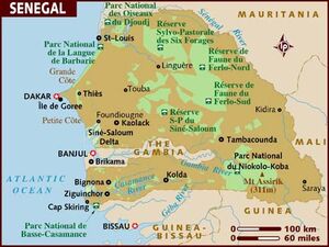 Senegal map 001