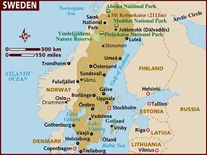 Sweden map 001