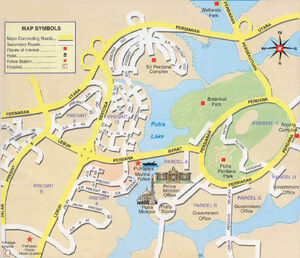 Putrajaya Map 001