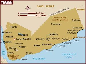 Yemen map 001