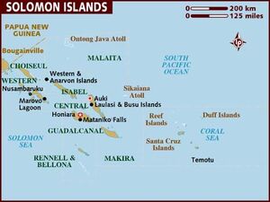 Solomon Islands map 001