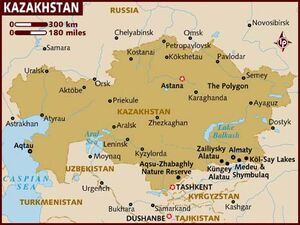 Kazakhstan map 001