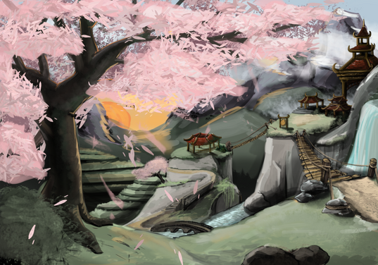 Pandaria chinese themed landscape by draxaca-d7kn5ju.png
