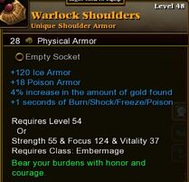 Warlock Shoulders