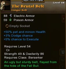 The Brutal Belt