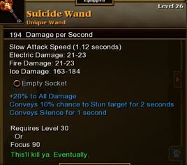 Suicide Wand