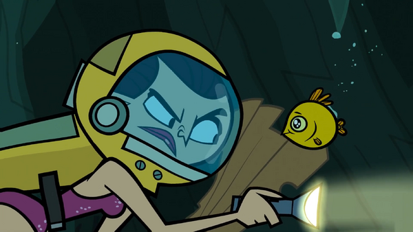 Josee scaring the living hell of nemo