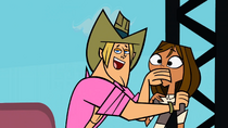 Geoff shushes courtney