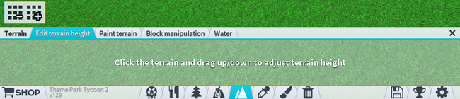 Terrain menu editheight