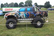 Hellboy Custom truck (near side) at Masham 09 - IMG 0199