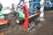 Snow blower on walking tractor at LAMMA 2011 - IMG 6344