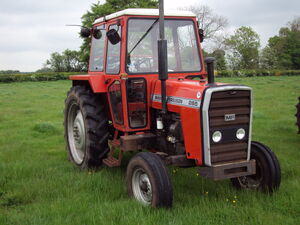 MAssey Ferguson 265 ex G Forrester sale - 9200quid