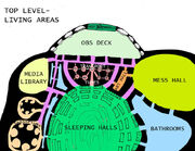 A basic map of Level Five.