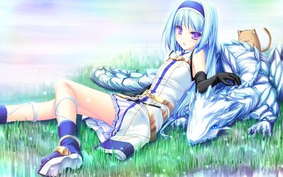 Dragons-gloves-blue-eyes-long-hair-blue-hair-purple-eyes-anime-girls-fresh-new-hd-wallpaper
